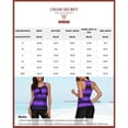 thumbnail image 2 of Tankini Bathing Suits for Women Two Piece Swimsuits Swimwear with Short Capri Petite, 2 of 6