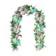 thumbnail image 1 of Guirnalda de flores artificiales decorativas, guirnalda floral falsa de 180 cm, flores falsas de , vegetación para ceremonias, decoración de Estilo B, 1 of 8