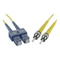 thumbnail image 3 of UNC Group - Network cable - SC single-mode (M) to ST single-mode (M) - 30 m - fiber optic - 9 / 125 micron - yellow, 3 of 3