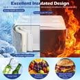thumbnail image 6 of Costway 43.3 Quart Portable Hard Cooler Injection Molded Insulated Ice Chest with Handles, 6 of 11