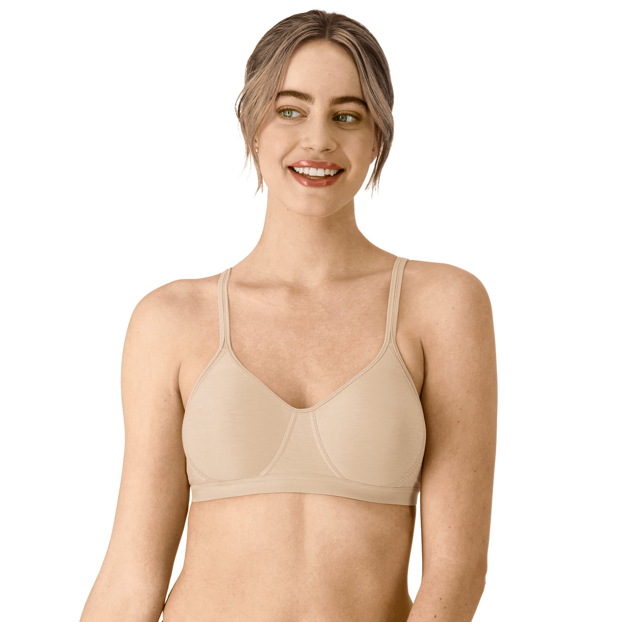 Wireless Bra, Cooling Comfort Convertible T-Shirt Bras for Women, Moisture-Wicking