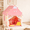Pink mesh, variant on SweHouse Kids Play Tents Indoor & Outdoor for Girls Large Fairy Playhouse with Soft Rug and Star Lights for Toddlers Princess Castle Tent Gift Toys for Girl Toddler Children (Pink)