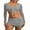Gray, variant on JYYYBF Women's Summer Lace Outfits Ruffled V-Neck Long Sleeve Crop Tops   Mini Bodycon Skirt Set Party Clothes