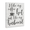 thumbnail image 2 of Stupell Industries Eclectic Coffee Hot Like My Husband Canvas Art, 30 x 40, by Lil' Rue, 2 of 7