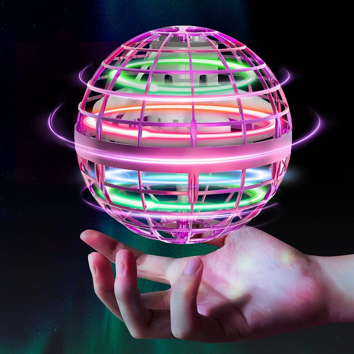 Balle Orbe Volante 2023 Jouets Planants Boomerang Spinner Contrôlée à la Main Mini