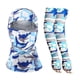 thumbnail image 1 of Outdoor Sun Protection Ice Silk Arm Sleeves with Balaclava Face Mask Set for Cycling Climbing Runnin, 1 of 5
