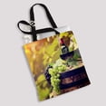 thumbnail image 2 of PKQWTM Red Bottle Glass Old Barrel Canvas Shoulder Bags Handbags Tote Bags Shopping Bag, 2 of 2
