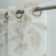 thumbnail image 3 of Dainty Home Grommet Light Filtering Curtain Panel, 76" x 84" (2 Panels), 3 of 8