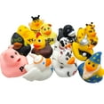 thumbnail image 5 of Complete 26 Letters Colorful Figure Alphabet Rubber Duckies (26 Pieces) Size: 2"- 2.5"., 5 of 9