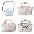 thumbnail image 2 of Sanrio-mochila Cinnamoroll My Melody, bolso escolar de Hello Kitty, bolso cruzado Kuromi, Cartera de cuero Pu, 2 of 4