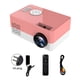 thumbnail image 1 of Mini proyector portátil del reproductor multimedia del hotel de la oficina en casa del proyector de 1080P LED, rosa, blanco, enchufe de EE. UU. Inevent EL000214-05B, 1 of 7