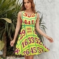 thumbnail image 7 of Best Play Bingo Dress Summer Street Style Dresses Female Sleeveless Printed Sundress, 7 of 7
