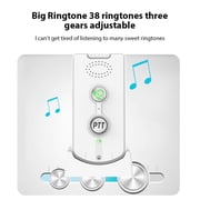 2 Pack Wireless Intercom System for Home - 3280ft Long Range, Voice Activated, Easy Setup for Elderly Room Communication, Portable Bidirectional Interphone