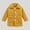 Yellow, variant on Baby Girls Faux Fur Teddy Long Coat Toddler Girls Fall Jacket Winter Fleece Warm Overcoat Kids Fluffy Fur Trench Coat
