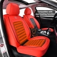 thumbnail image 3 of Universal Car Seat Covers, Pu Waterproof Artificial Leather Protectors, 360° Full Coverage, Upgrade Interior Accessories For Cars, Suitable For Most Vehicle Models., 3 of 9