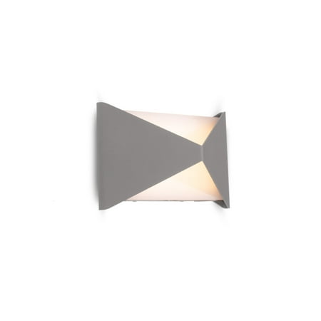 

Kuzco Lighting Ew37205 Dynamo 5 Tall Led Outdoor Wall Sconce - Grey