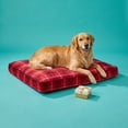 thumbnail image 2 of Vibrant Life Holiday Large Deluxe Gusset Pillow Pet Bed, Fireside Plaid, 42" x 32", 2 of 6