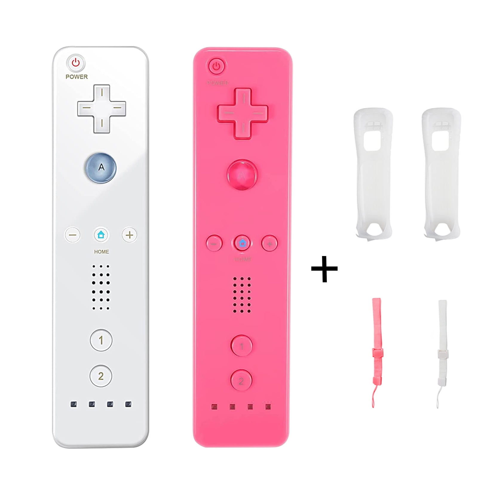 2 Packs Wii Games Controller, Remote Controller for Nintendo Wii/Wii U