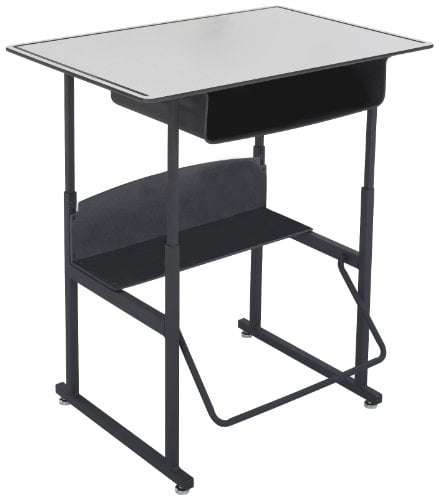 sold separately Black Frame/Black Seat Safco Products 1205BL Alphabetter Stool for Alphabetter Stand-Up Desk