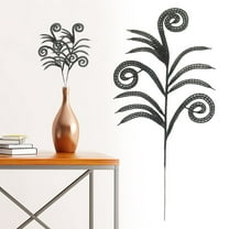 Artificial Flowers for christmas 5pcs Christmas Gold Leaves Decorations Leaves Artificial Flowers Xmas Decor Decorative Leaves Christmas Tree Picks Holly Leaves Garland Decoration Floral Cake Spray