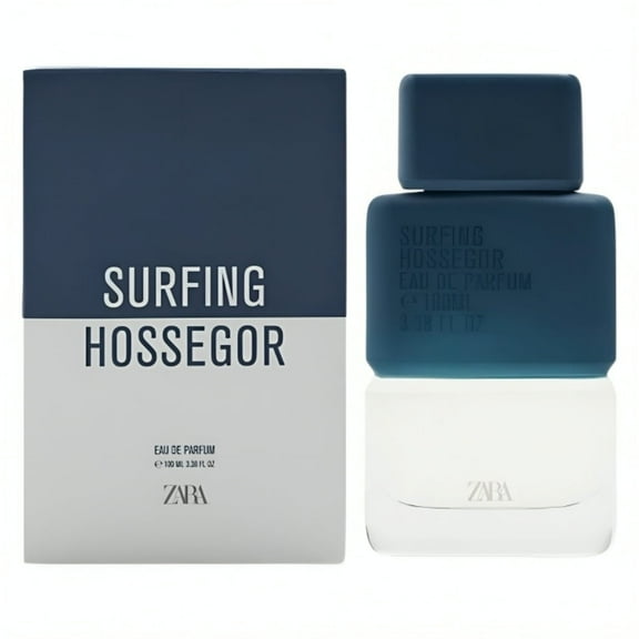 Zara Surfing Hossegor Men Perfume Citrus Spicy Fragrance with Bergamot Cassis Spices and Cedarwood Inspired by the Atlantic Coast Eau de Parfum EDP 100ml (3.38 fl. oz.)