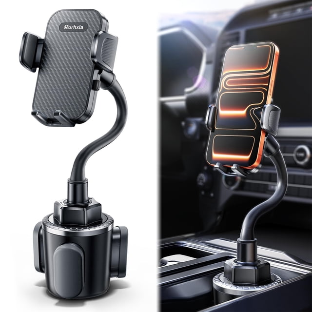 Soporte para Teléfono en Portavasos Rorhxia Cuello de Ganso 33 cm para Todos los Teléfonos
