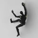 thumbnail image 4 of Escultura de pared de hombre de escalada de resina Retro de estilo industrial, 14x7x25.7cm, 4 of 9