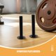 thumbnail image 3 of SHOWERORO 4Ud Soporte De Placas Para Gimnasio Montado En Pared En Material De Hierro Negros, 3 of 8