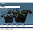 thumbnail image 2 of Schutt Y-Flex 4.0 Youth Football Shoulder Pad, Size X-Large (15 to 16 inches), Black/Neon Green, 2 of 6