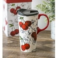 thumbnail image 4 of Evergreen Ceramic Travel Cup, 17 OZ. ,w/box, Home Sweet Home, 4 of 5