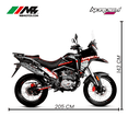thumbnail image 5 of Motocicleta Doble proposito MB MOTOS NORDICA 300cc Performance ROJO 2025, 5 of 5