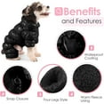 thumbnail image 5 of UOSIA Dog Coat, Waterproof Dog Jacket, Fullbody Dogs Winter Coat, Puppy Puffer Jacket, 5 of 7