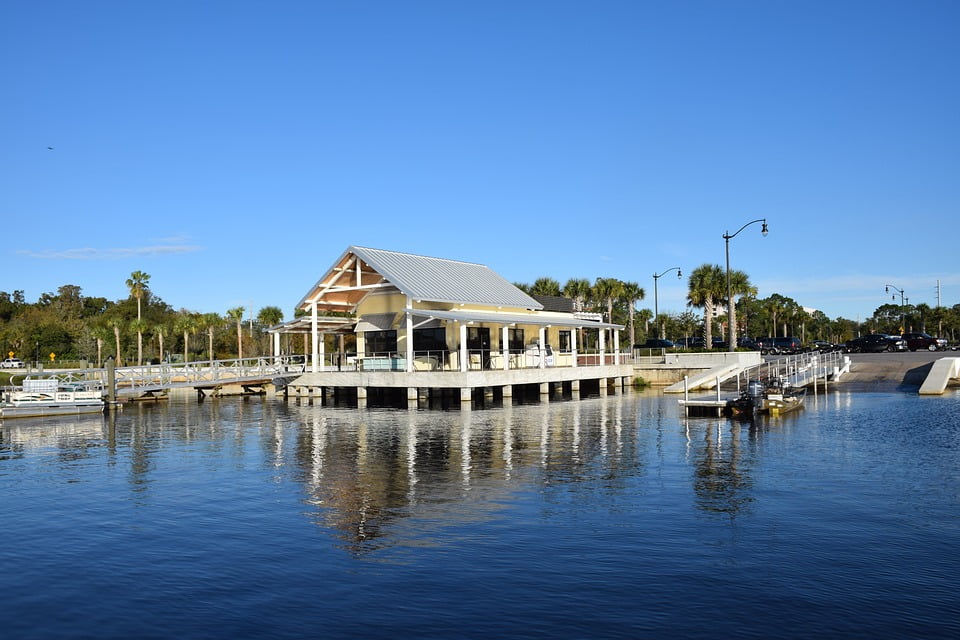 Florida Kissimmee Bait Shop Marina Lake Toho12 Inch By 18 Inch