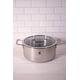 thumbnail image 5 of Cacerola 24 cm Acero Inox SteelBlue Bergner con Tapa Inducción, 5 of 10