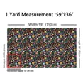 thumbnail image 3 of Feelyou Kids Watercolor Floral Fabric by the Yard 10 Yards, Cute Cartoon Flower Girl Home Decor Fabric by the Yard, Garden Blossoms Sewing Fabric, Breathable Home Decor, 3 of 6