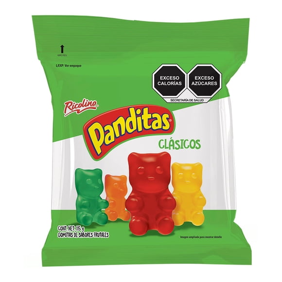 Gomitas Ricolino Panditas 115 g