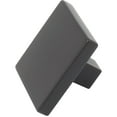 thumbnail image 4 of Contemporary Square Cabinet Knob, 1-1/2 Inches, Zinc Base Material, Matte Black by Stone Harbor Hardware, 4 of 4