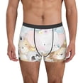 thumbnail image 4 of Wukai Cute Animals Print Men’s Underwear Breathable Boxer Briefs,&nbsp;Moisture Wicking & Breathable-XX-Large, 4 of 7