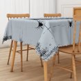 thumbnail image 4 of Duangreer Grey Halloween Print Rectangle Tablecloth, Washable Table Cover for Party Picnic Indoor Outdoor Decor, 60 x 84 Inch, 4 of 6