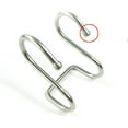thumbnail image 5 of Gancho de almacenamiento en forma de S doble para baño, cocina, pared, puerta, organizador, accesorios, 4 Uds., 5 of 5