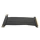 thumbnail image 1 of Cable elevador PCIE 4.0 X16, puerto de extensión de tarjeta extensora flexible de alta velocidad, cable de extensión de GPU de 90 grados para RTX 4090, color negro, 50 cm/19,7 pulgadas, 1 of 12