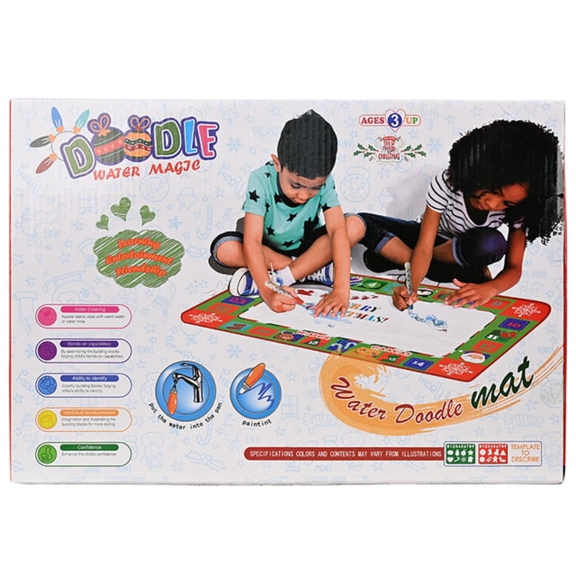 Dvkptbk Children's Qingshui Graffiti Gift Box Countdown Flying Chess Set Funny DIY Paint