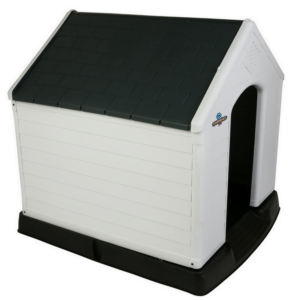 Confidence Pet XL Waterproof Plastic Dog Kennel Outdoor House EXTRA