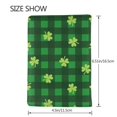 thumbnail image 3 of Pofeuu Happy St. Patrick's Day5 Print Travel Document Organizer Passport Holder Men Women for Family (6.5 in x 4.5 in),Wallet Holder Credit Card Clutch Bag Case, 3 of 5