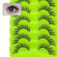 thumbnail image 3 of 003 7 Pairs Eyelashes Makeup Dramatic Fluffy 3D Mink Reusable Lashe, 3 of 5