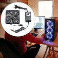 thumbnail image 2 of AC100-240V Computer Fan Speed Controller for Cabinet and Workstation Cooling, 2 of 5