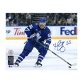 thumbnail image 1 of Mark Giordano Signé Maple Leafs de Toronto Ruée vers la Rondelle Photo 8x10, 1 of 1