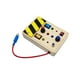 thumbnail image 4 of Juguete Montessori Interruptor de luz Juguetes Tablero sensorial Juego de cognición educativa Juguetes sensoriales Tablero ocupado de madera para, 4 of 8