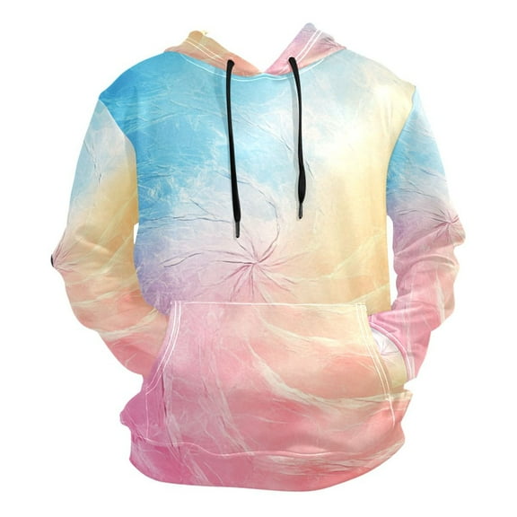 Colorful Fantasy Spin Men’s Hoodies Sweatshirt Fleece Jackets Long Sleeve Sweatshirts