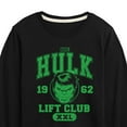 thumbnail image 3 of Marvel Hulk - Lift Club - Toddler And Youth Long Sleeve Graphic T-Shirt, 3 of 5